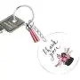 Acrylic Transparent Circle Discs, Circle Key Chains Clear Round Acrylic Keychain Blanks and Silver Tassel Pendant Keyring for DIY Projects and Crafts (12) Acrylic Transparent Circle Discs, Circle Key Chains Clear Round Acrylic Keychain Blanks and Silver Tassel Pendant Keyring for DIY Projects and Crafts (12)