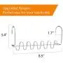 AMKUFO 4 Pack Space Saving Hangers Magic Hangers Metal Clothes Hangers Organizer Cascading Hangers Gain 80% More Space AMKUFO 4 Pack Space Saving Hangers Magic Hangers Metal Clothes Hangers Organizer Cascading Hangers Gain 80% More Space