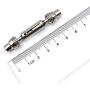 Baoer Transmission Drive Shaft for WPL B1 B16 B24 B36 C1 C24 C34 JJRC Q60 Q61 Q65 MN 90 RC Car Parts Silver