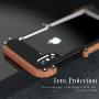 iPhone Xs Max Wood Metal Frame Case,Drop Protection Ultra Thin Aluminum Metal Cover Protective Case Shockproof Dropproof Bumper Frame for Apple iPhone Xs Max 6.5inch 2018 (Black)