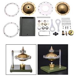 Enfudid Sterling UFO Model Steam Engine Models Assembled Metal Toys and Gifts for Children Engine Model DIY Gift Model Kit Educational Toy for Kids