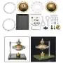 Enfudid Sterling UFO Model Steam Engine Models Assembled Metal Toys and Gifts for Children Engine Model DIY Gift Model Kit Educational Toy for Kids Enfudid Sterling UFO Model Steam Engine Models Assembled Metal Toys and Gifts for Children Engine Model DIY Gift Model Kit Educational Toy for Kids
