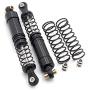 LCX Racing 1/10th RC Crawler Car 2PCS Black 90mm Metal Suspension Shock Absorber Damper for TRX4 TRX-4 TRX6 Axial SCX10 SCX10 II 90046 90047 SCX10 III AXI03007, Upgrades Parts Accessories