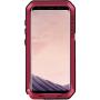 Seacosmo Shockproof Case for Galaxy S8, Full Body Protective Military Rugged Heavy Duty Aluminum Dual Layer Bumper Case Cover, Red