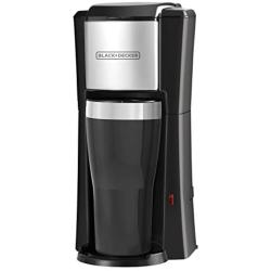 BLACK+DECKER Single Serve Coffeemaker, Black, CM618