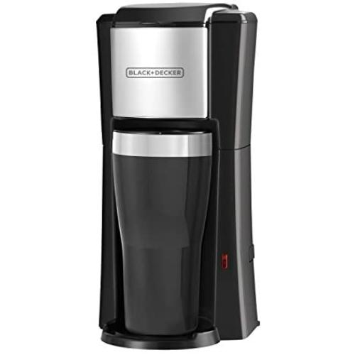 BLACK+DECKER Single Serve Coffeemaker, Black, CM618