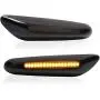 CDG 2PCS LED Side Marker Light Turn Signal Light for BMW 1/3 Series E90 E91 E92 E93 E81 E82 E83 E84 Side Smoke