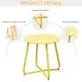 Grand patio Round Metal Side/End Table, Steel Patio Coffee Table for Bistro, Porch, Weather Resistant Outside Table Small (Yellow) Grand patio Round Metal Side/End Table, Steel Patio Coffee Table for Bistro, Porch, Weather Resistant Outside Table Small (Yellow)