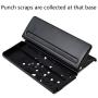 Adjustable 6-Hole Punch Paper Puncher Metal for A5 Size Six Ring Binder Planner Inserts Refill Pages - 5mm Hole Diameter