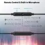 USB C Headphones, USB Type C Earphone Stereo in-Ear Earbuds Hi-Fi Digital DAC Bass Noise Cancelling Headsets w/h Mic & Remote Control for Samsung Galaxy S20+ Ultra Google Pixel iPad Pro 2018 OnePlus
