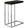 Monarch Specialties 3007, Chrome Accent Metal Base C-Table, Cappuccino Monarch Specialties 3007, Chrome Accent Metal Base C-Table, Cappuccino