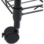Simple Deluxe HKSHLF29146105G Heavy Duty 5-Shelf Shelving Unit, 29'' D x 14''W x 61'' H, 5 Tier, Black