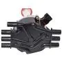 A-Team Performance Complete Direct EFI Distributor 6 Cylinders Vortec Male Cap Compatible with Chevy Chevrolet GM 90° V6 4.3L / 262 1995-2007, Black Cap