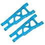 Dilwe RC Car Suspension Arm, Aluminium Alloy Front Rear Universal Suspension Arm for Traxxas Slash 1/10 Scale RC Car Upgrade RC Model Part Accessory(Blue)