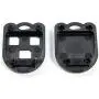 STAUBER Best Key Shell Replacement for Lexus - HYQ1512V, HYQ12BBT - NO Locksmith Required Using Your Old Key and chip! - 2 Pack (Black)
