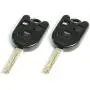 STAUBER Best Key Shell Replacement for Lexus - HYQ1512V, HYQ12BBT - NO Locksmith Required Using Your Old Key and chip! - 2 Pack (Black)