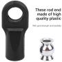 RC Car Pull Rod End, Plastic + Metal Pull Rod End Kit RC Crawler Upgrade Accessory Part