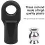 RC Car Pull Rod End, Plastic + Metal Pull Rod End Kit RC Crawler Upgrade Accessory Part