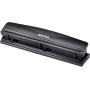 Bostitch Office HP12 3 Hole Punch, 12 Sheet Capacity, Metal,Black
