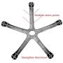 20.5'' Stool Chair Base Replacement Parts to Repair Office Swivel Pneumatic Stool Bottom, Strong Aluminum Metal