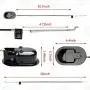 Gibot Sofa Replacement Parts, Universal Black Metal Pull Recliner Handle with Cable for Ashley and Major Recliner Brands Couch Style Pull Chair Release Handle Gibot Sofa Replacement Parts, Universal Black Metal Pull Recliner Handle with Cable for Ashley and Major Recliner Brands Couch Style Pull Chair Release Handle