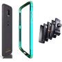 Moto Z4 Case Bumper,Compatible Moto Mods Dngn Luxury [Aluminum Metal Frame Cover] [4 Corner TPU Shockproof] for Motorola Moto Z4/z4 Play (Emerald-Green)