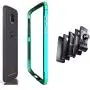 Moto Z4 Case Bumper,Compatible Moto Mods Dngn Luxury [Aluminum Metal Frame Cover] [4 Corner TPU Shockproof] for Motorola Moto Z4/z4 Play (Emerald-Green)