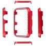 Leotop Compatible with Apple Watch Case 38mm, Metal Bumper Protective Cover Frame Accessories Women Girl Bling Shiny Crystal Rhinestone Diamond Compatible iWatch Series 3/2/1 (Diamond Red, 38mm)