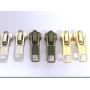 YKK #5 Lock Zipper Slider Metal Teeth Antique Mix Color Replace Part (6 Sliders)