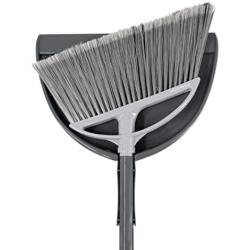 Radley & Stowe Angle Broom and Dustpan Set (Grey)