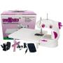 Sew Mighty, The Original Portable Sewing Machines – Perfect for Kids, Travel, Quick Repairs & Small Projects – Dual-Speed, Battery & AC Power, Foot Pedal Controller & More (Mighty Mini)
