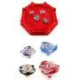 Bey Battle Blade Gyro Metal Fusion Evolution Sparking Attack Set with 4D Launcher Grip and Stadium Battle Set Bey Battle Blade Gyro Metal Fusion Evolution Sparking Attack Set with 4D Launcher Grip and Stadium Battle Set