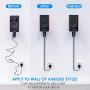 Upgraded Cord Hider, 142in Mini Wire Cable Cover, PVC Cable Concealer Channel, Paintable Cord Cover to Hide Speaker Wire, Ethernet Cable, 9X L15.7in W0.48in H0.32in, CC05 Grey