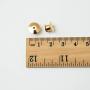 SUBANG 40 Pieces Metal Pin Backs Locking Pin Keepers Locking Clasp with Storage Case