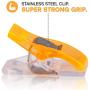 MumCraft Multipurpose Sewing Clips with Tin Box Package, Assorted Colors, Pack of 100