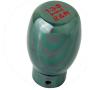 5-Speed Manual Transmission Shift Knob Boot Cover Combo Gunmetal Lever