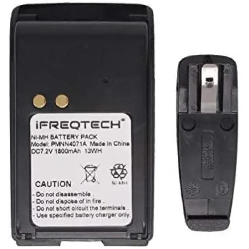 PMNN4071 for Mag One BPR40 A8 1800mAh PMNN4071AR Ni-MH Battery with Belt Clip PMNN4071 for Mag One BPR40 A8 1800mAh PMNN4071AR Ni-MH Battery with Belt Clip