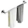 BESy Adjustable Single Towel Bar for Bathroom SUS304 Stainless Steel Towel Holder, Wall Mount with Screws Towel Bar Rod Hotel Style, Polished Chrome,15.2 to 27.8 Inch BESy Adjustable Single Towel Bar for Bathroom SUS304 Stainless Steel Towel Holder, Wall Mount with Screws Towel Bar Rod Hotel Style, Polished Chrome,15.2 to 27.8 Inch