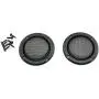 ZYAMY 2pcs Speaker Net Cover High-Grade Car Home Mesh Enclosure Speakers with Mounting Screws Plastic Frame Metal Iron Wire Grilles ZYAMY 2pcs Speaker Net Cover High-Grade Car Home Mesh Enclosure Speakers with Mounting Screws Plastic Frame Metal Iron Wire Grilles