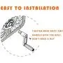 Giraffe Metal Hose Reel, Durable Hideaway Garden Hose Reel 130ft Hose Capacity Hose Reel Box Giraffe Metal Hose Reel, Durable Hideaway Garden Hose Reel 130ft Hose Capacity Hose Reel Box