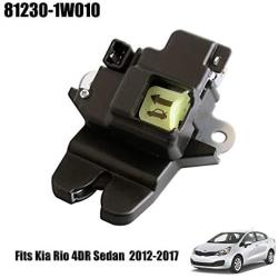 Rear Tail Gate Latch Trunk Lid Lock Actuator 81230-1W000 Fit Kia Rio Sedan 2012-2017