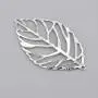 Baosity 30 Pieces Hollowed Leaf Shape Bail Charms for Earring Drops DIY Crafts Accessory Jewelry Making Findings Crafts Ornaments Metal - Silver Baosity 30 Pieces Hollowed Leaf Shape Bail Charms for Earring Drops DIY Crafts Accessory Jewelry Making Findings Crafts Ornaments Metal - Silver