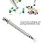 Prong Holder Professional Diamond Holder Pick-up Tool Stainless Steel 4 Prongs Diamond Claw Tweezers Parts Beads Diamond Gems Prong Tweezer Catcher Grabber Jewelry Making Jeweler Tool Prong Holder Professional Diamond Holder Pick-up Tool Stainless Steel 4 Prongs Diamond Claw Tweezers Parts Beads Diamond Gems Prong Tweezer Catcher Grabber Jewelry Making Jeweler Tool