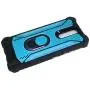 Eaglecell - for LG K40, Harmony 3, Xpression Plus 2 (2019) LM-X420, LG Solo LTE L423DL - Aluminum Metal Hybrid Phone Case with Stand - ZY0 Blue