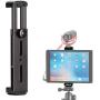 AFVO Aluminum Tripod Mount Tablet Clamp Holder for iPads 7.9''~12.9'' for iPad Mini for iPad Pro etc