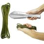 CKG Metal Detector Stainless Steel Landscaping Detecting Digging Digger Shovel Tool with Handy Belt Holder Treasure Hunting w/ Sheath Comfortable Hand Garden Tools - Gardener Gift