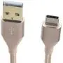 Amazon Basics Double Braided Nylon USB-C to USB-A 2.0 Fast Charging Cable, 3A - 1-Foot, Gold Amazon Basics Double Braided Nylon USB-C to USB-A 2.0 Fast Charging Cable, 3A - 1-Foot, Gold
