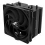 Zalman CNPS 10X Performa Blackout, Extreme Performance CPU Cooler, Powerful 135mm Annular Fan, Asymmetric Heatpipes - Black