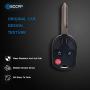 ECCPP 1X Keyless Entry Remote Key Fob for Ford Edge Escape Expedition Explorer Flex Five Hundred Focus Fusion Mustang Taurus Navigator Keyless Entry Remote Fob OUCD6000022 KOBLEAR1XT