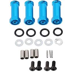 HONG YI-HAT 12mm Lengthen Combiner Wheel Hex Adapters 30mm Extension for WLtoys 144001 12428 A959 RC Car Upgrade Spare Parts Spare Parts (Color : Blue)